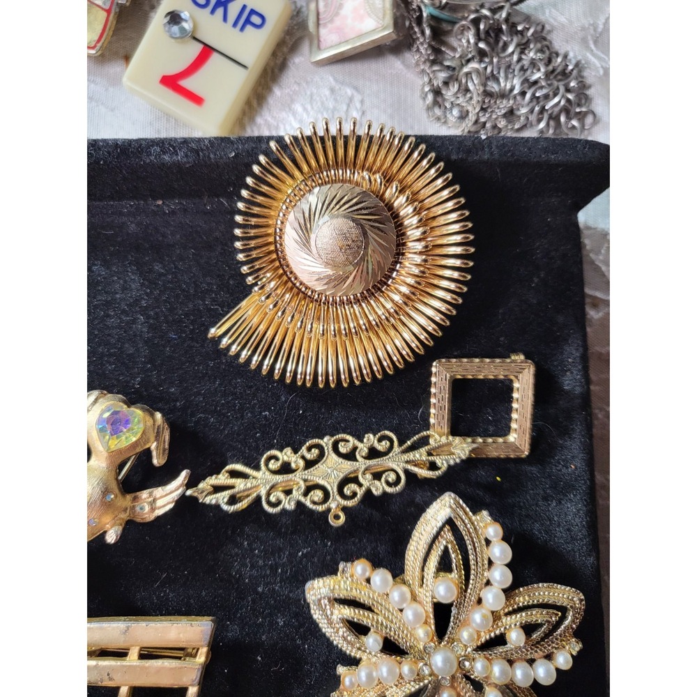 Brooches Vintage LOT - Picture 5 of 11